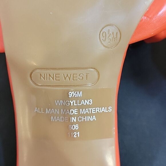 BRAND NEW NINE WEST BRAIDED STRAP DESIGN DETAIL CHUNKY HEELED MULE - Picture 6 of 15